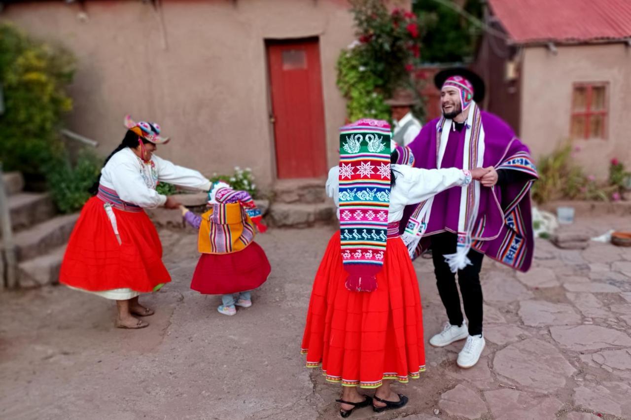 Hospedaje Rural La Florida En Llachon, Titicaca Puno Exteriér fotografie