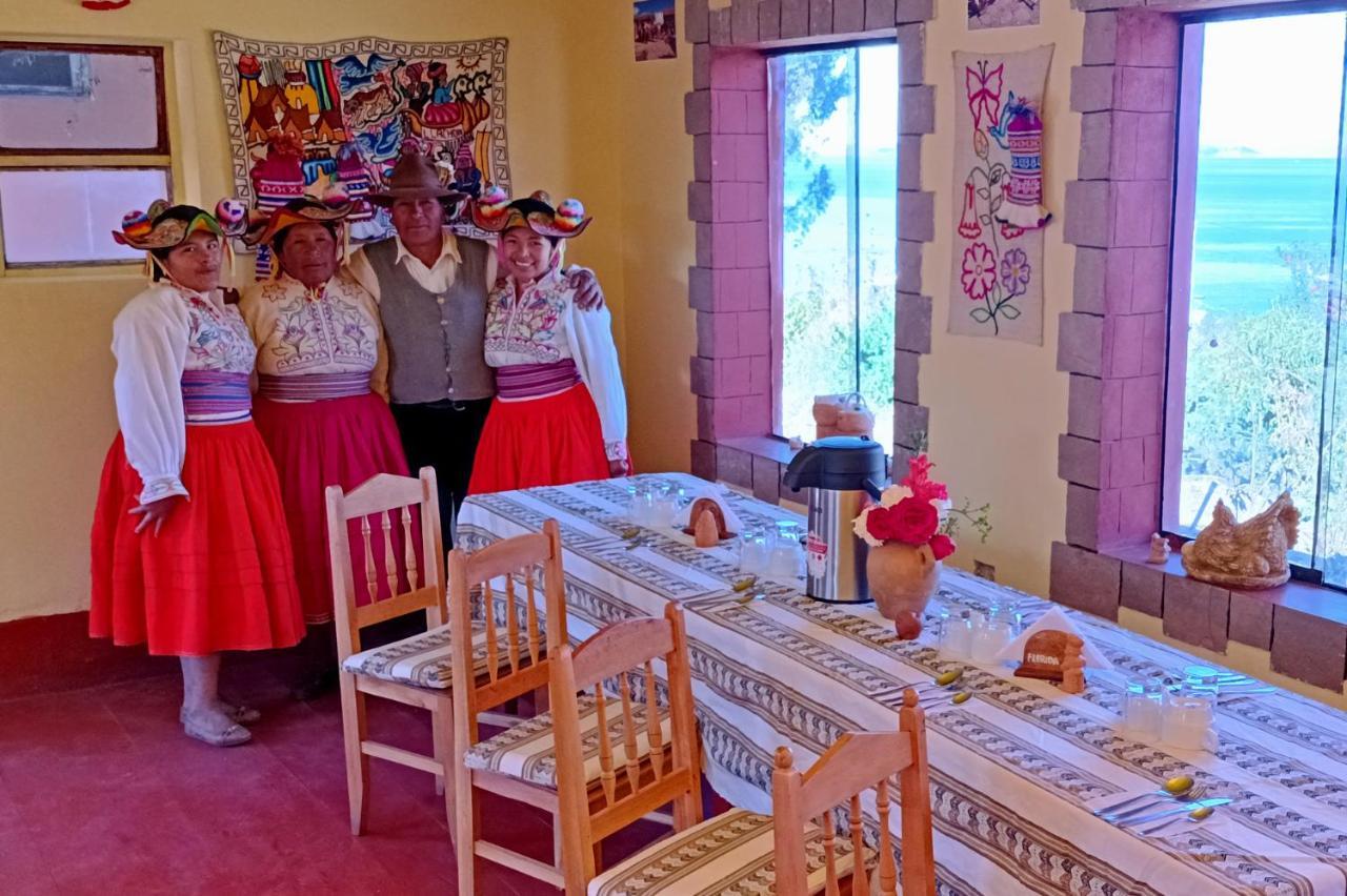 Hospedaje Rural La Florida En Llachon, Titicaca Puno Exteriér fotografie