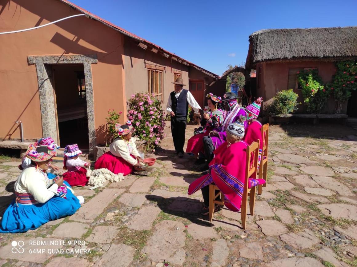 Hospedaje Rural La Florida En Llachon, Titicaca Puno Exteriér fotografie
